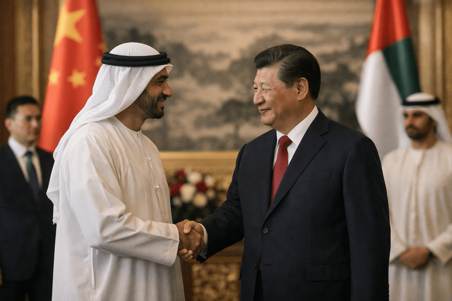Xi says rule of law must guide Middle East peace